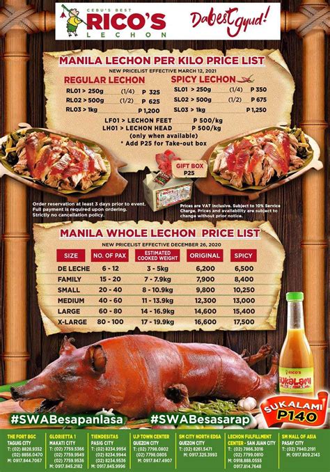 Lechon Price Philippines
